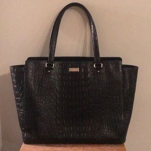 Kate Spade Croc Embossed Tote!